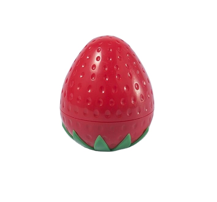 Wholesale empty fruit shape plastic cosmetic packing face cream jar