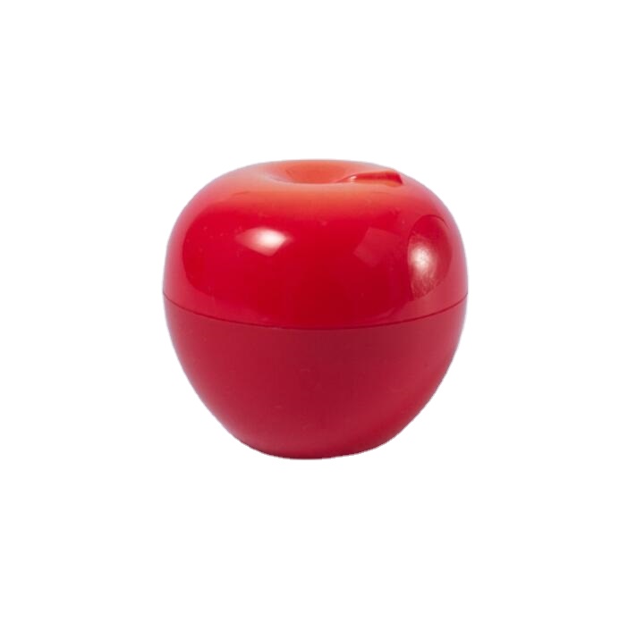 Wholesale empty fruit shape plastic cosmetic packing face cream jar