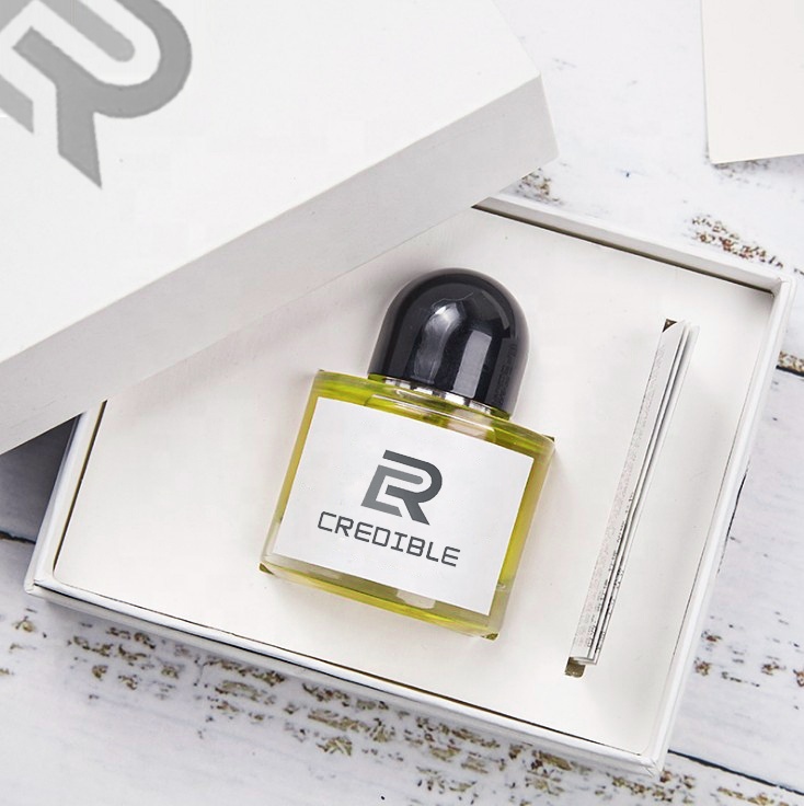 Wholesale empty glass 50ml 100ml perfume spray bottle