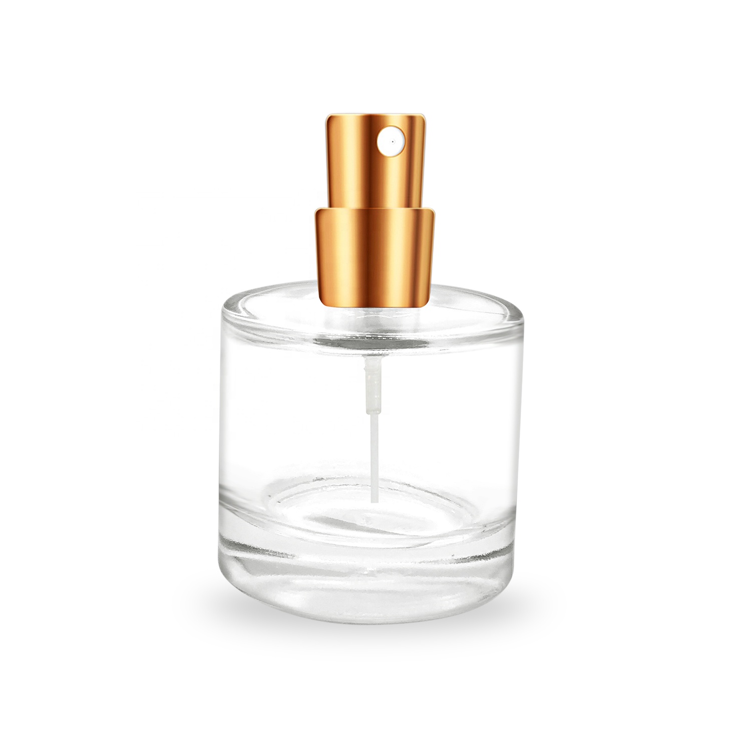 Wholesale empty glass 50ml 100ml perfume spray bottle