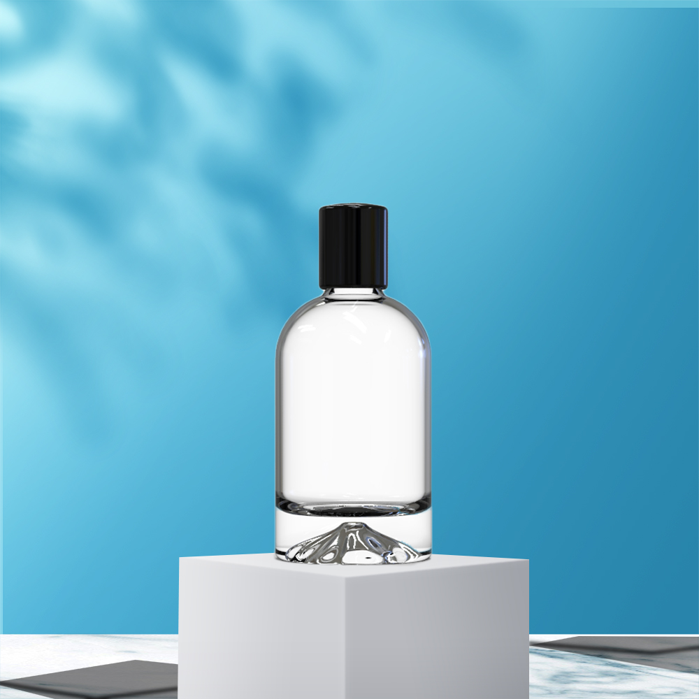 Wholesale empty glass perfume bottle 50ml 100ml luxury perfume bottle with box