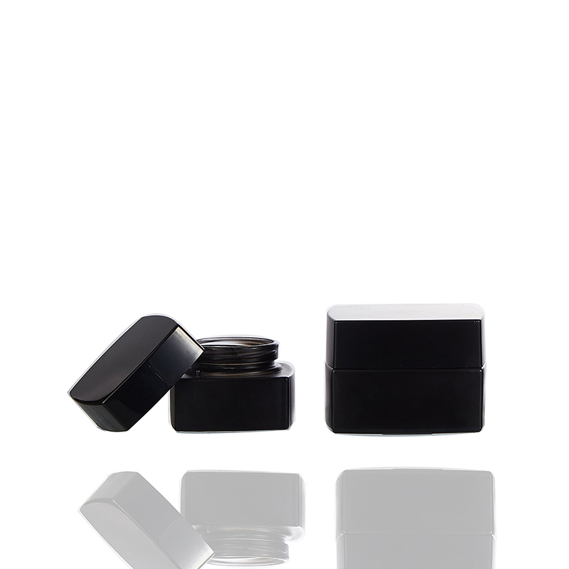 Wholesale empty new skin care 20g 50g 40ml 100ml 120ml lotion pump square luxury cosmetic matte black spray bottle