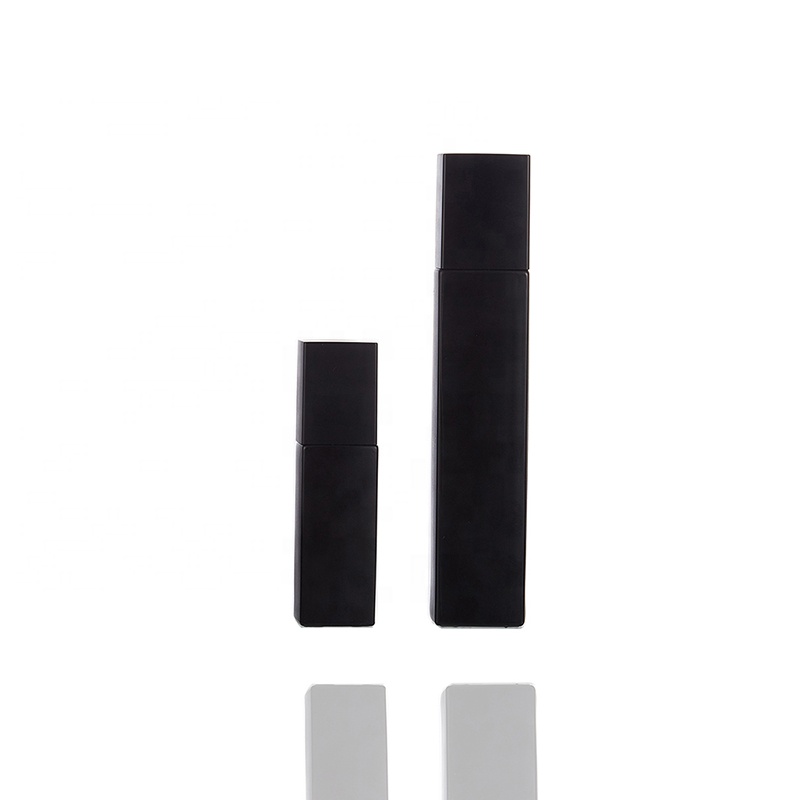 Wholesale empty new skin care 20g 50g 40ml 100ml 120ml lotion pump square luxury cosmetic matte black spray bottle