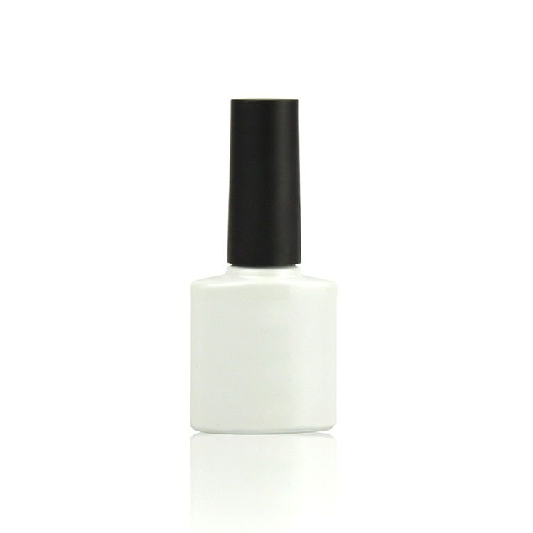 Wholesale empty private label 8ml uv gel nail polish bottle brush