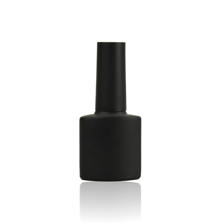 Wholesale empty private label 8ml uv gel nail polish bottle brush