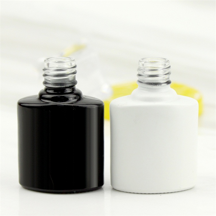 Wholesale empty private label 8ml uv gel nail polish bottle brush