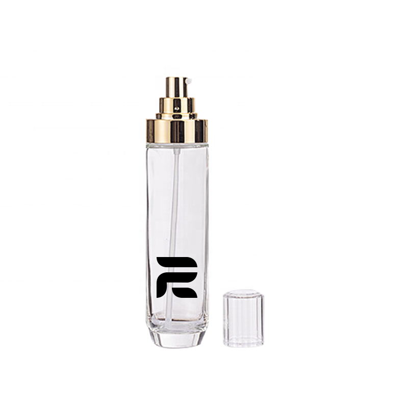 Wholesale empty skincare set bottles cosmetic packaging gold luxury cosmetic packaging set