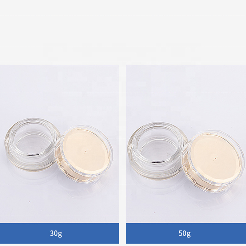 Wholesale empty skincare set bottles cosmetic packaging gold luxury cosmetic packaging set