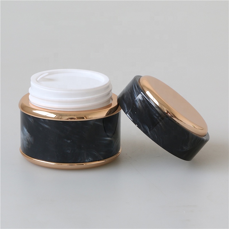 Wholesale empty small plastic cream 50ml nail gel jar