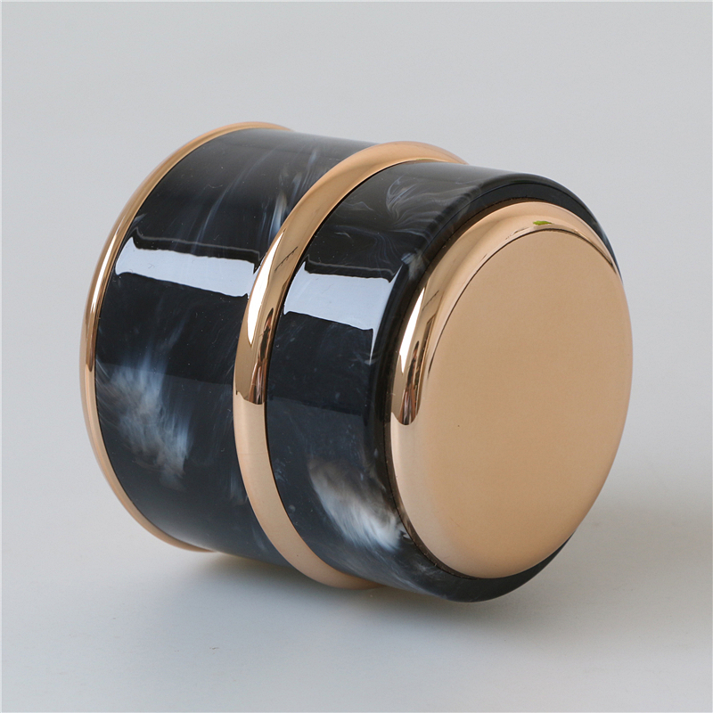 Wholesale empty small plastic cream 50ml nail gel jar
