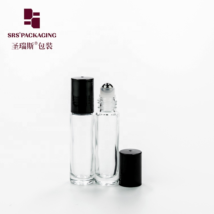 Wholesale empty thick wall mould mini glass clear 10ml small essential oil bottle
