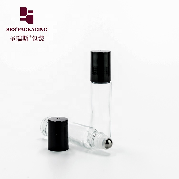 Wholesale empty thick wall mould mini glass clear 10ml small essential oil bottle