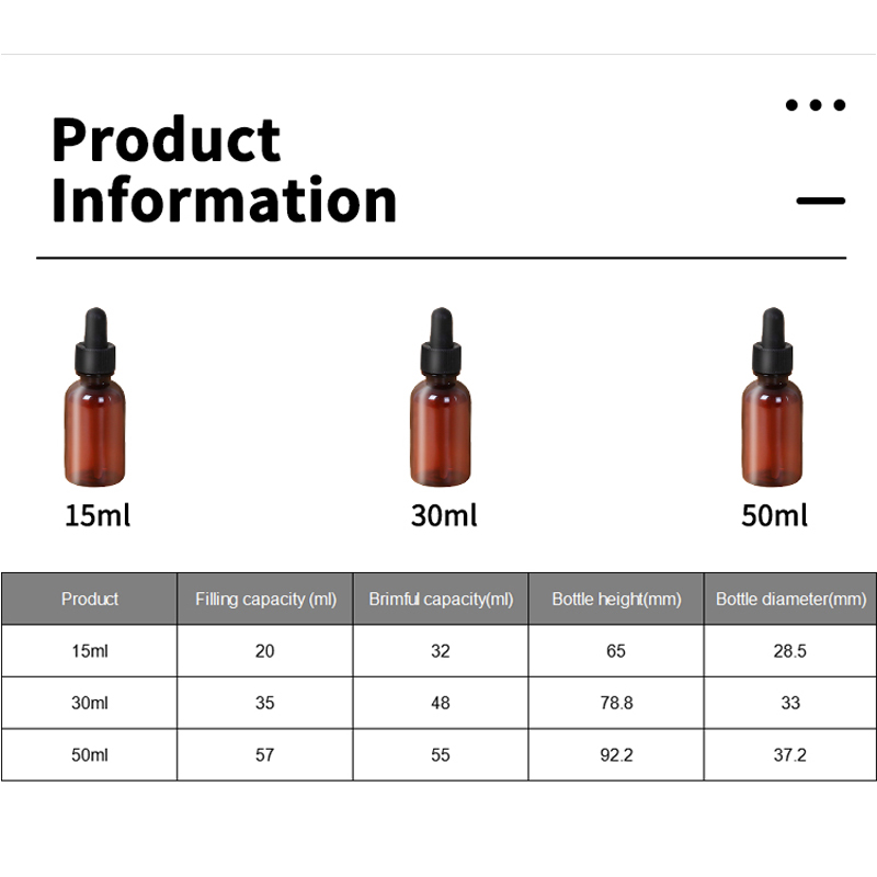 Wholesale essential oil 0.5/1/2oz Pharmaceutical amber glass bottle with dropper 15/30/50ml boston round glass dropper bottle