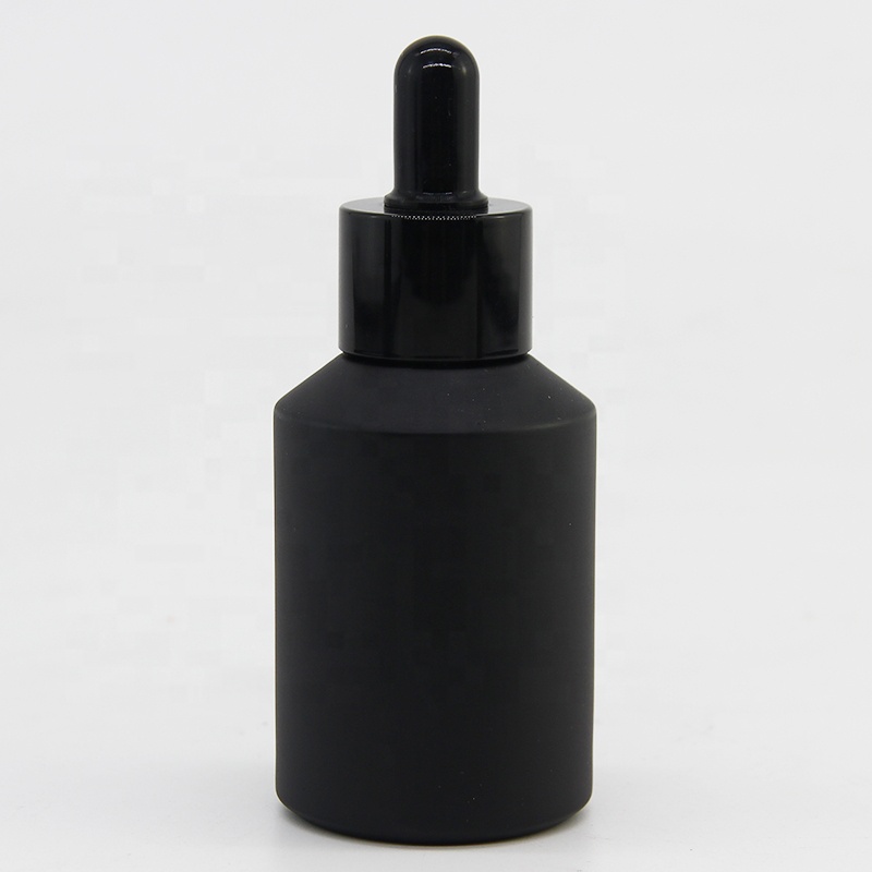 Wholesale essential oil glass dropper bottle in 60 ml with slanted shoulder glass body