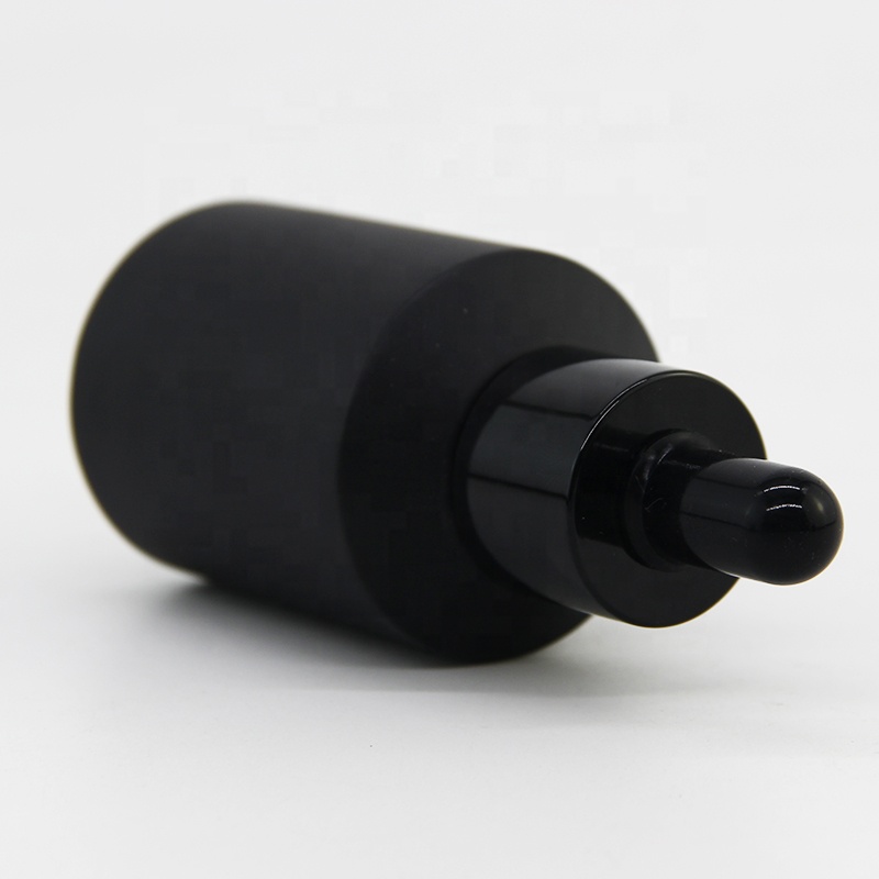 Wholesale essential oil glass dropper bottle in 60 ml with slanted shoulder glass body