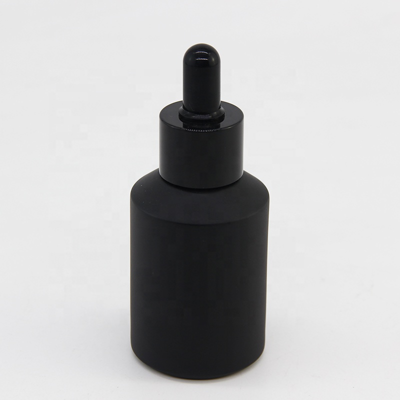 Wholesale essential oil glass dropper bottle in 60 ml with slanted shoulder glass body