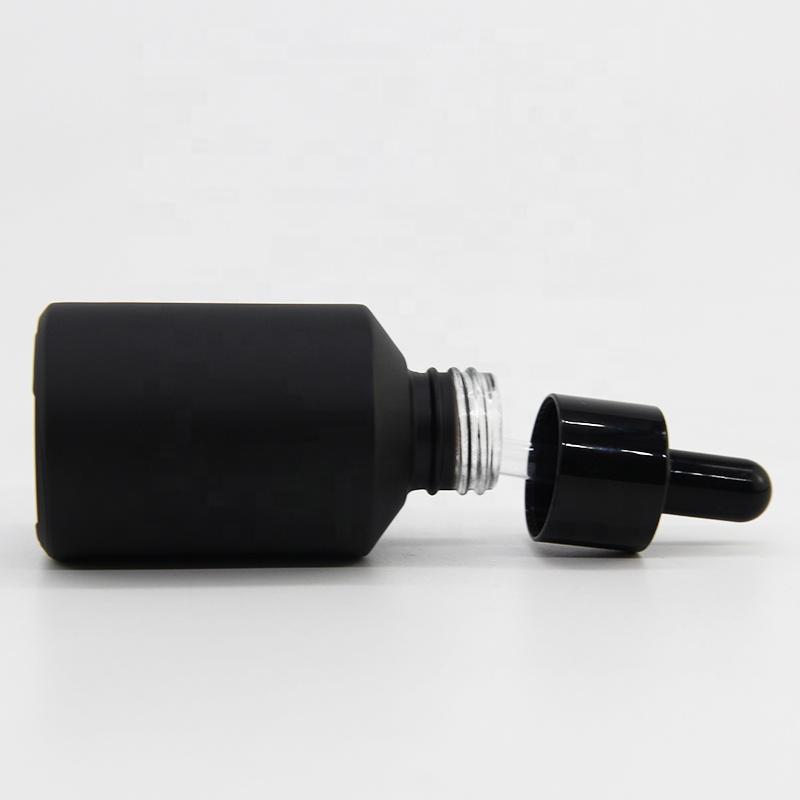 Wholesale essential oil glass dropper bottle in 60 ml with slanted shoulder glass body