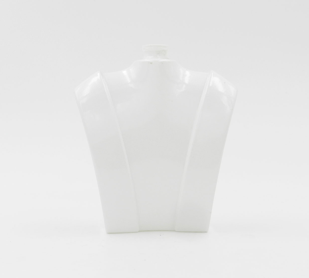 Wholesale exquisite white customized glass perfume empty spray bottle for lady