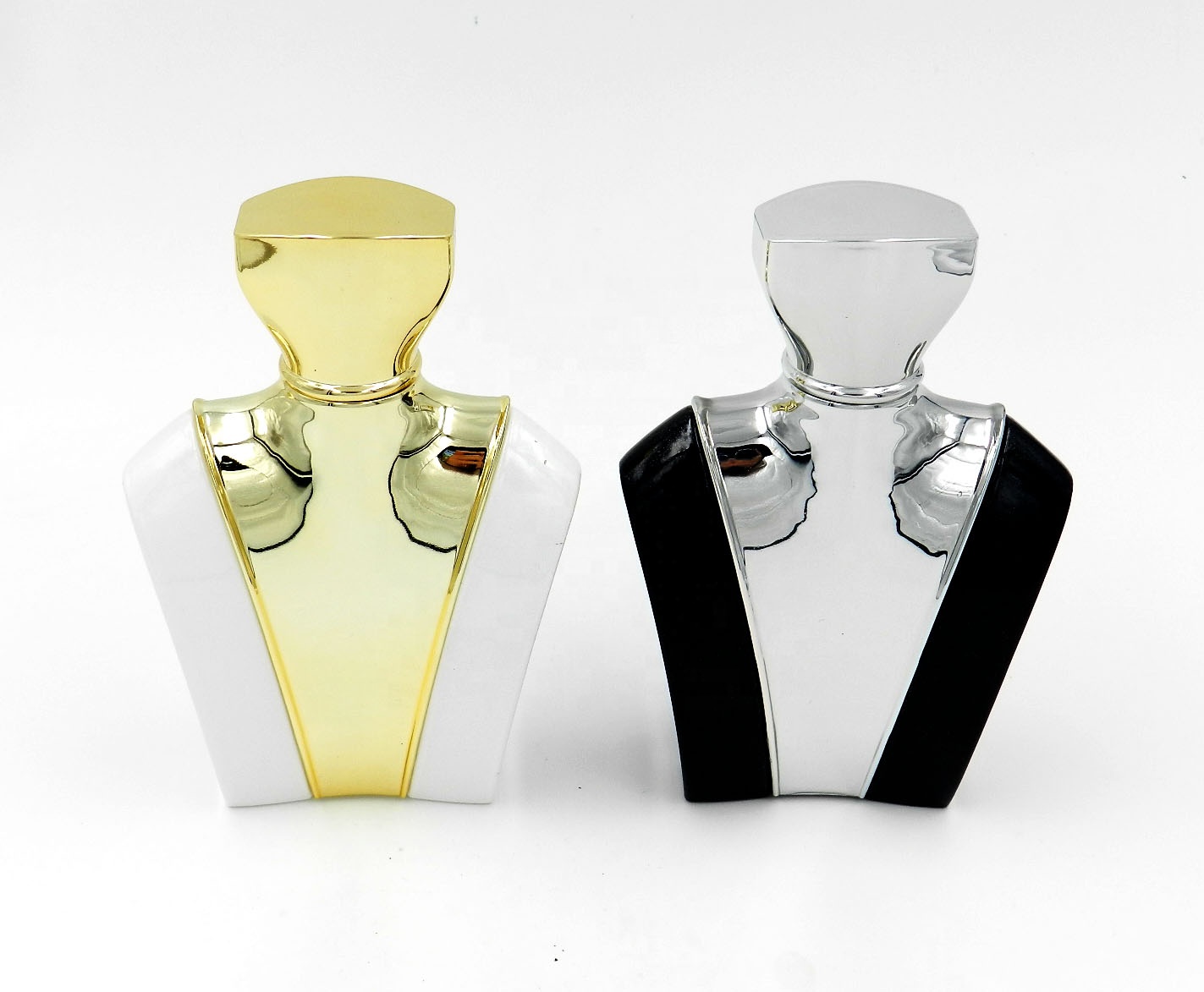 Wholesale exquisite white customized glass perfume empty spray bottle for lady