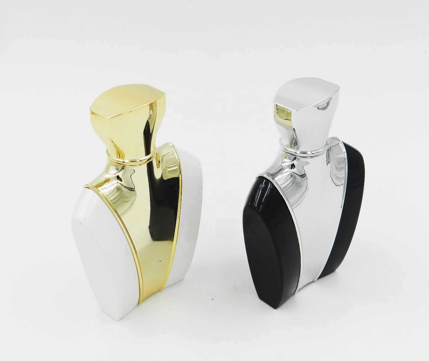 Wholesale exquisite white customized glass perfume empty spray bottle for lady