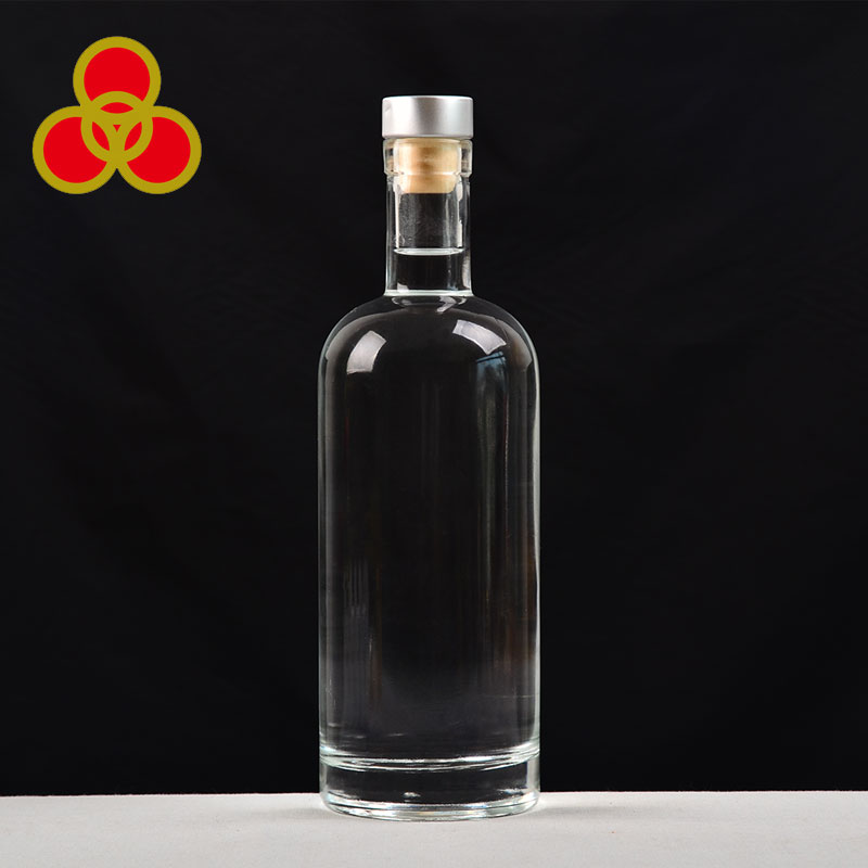 Wholesale extra flint 500ml vodka glass bottle 750ml