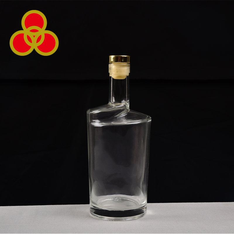 Wholesale extra flint 500ml vodka glass bottle 750ml