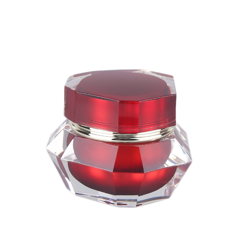 Wholesale face cream jar empty beauty cream jar with screw lid