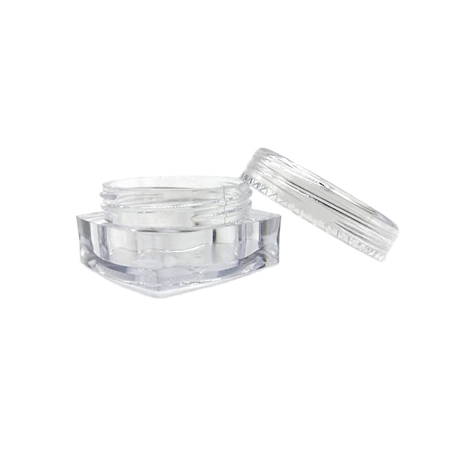 Wholesale face cream plastic jars with lids