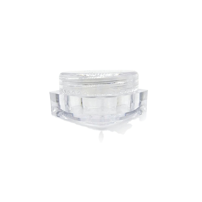 Wholesale face cream plastic jars with lids