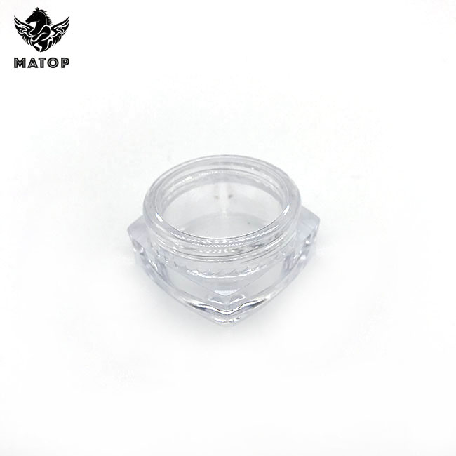 Wholesale face cream plastic jars with lids