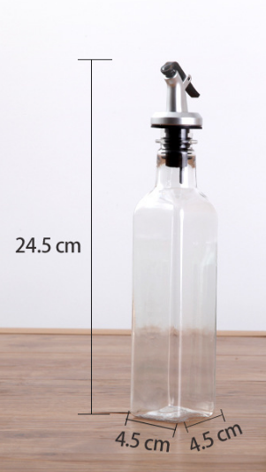 Wholesale factory 250ml 500ml Custom Glass Bottle with lid