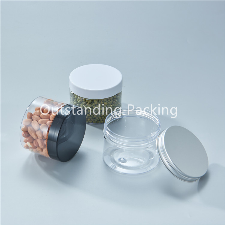 Wholesale food cosmetic jar seaweed package plastic bottles