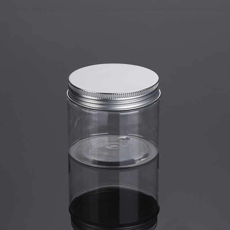 Wholesale food grade pet plastic food jar 150 g cosmetic jars
