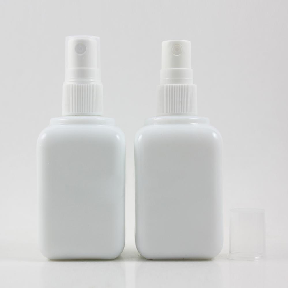 Wholesale glass bottle 30ml white frosted glass dropper bottle opaque white glass bottle