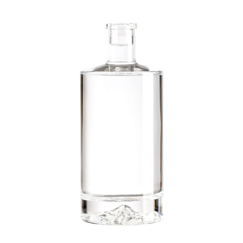 Wholesale glass bottle for rum 500ml rum bottle 700ml  rum glass bottle for whiskey