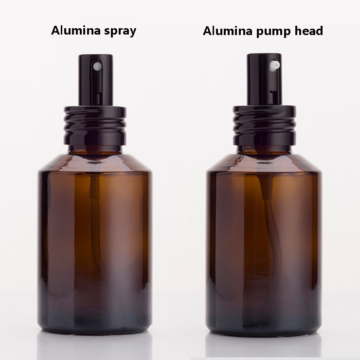 Wholesale glass bottle sloping shoulder spray bottle