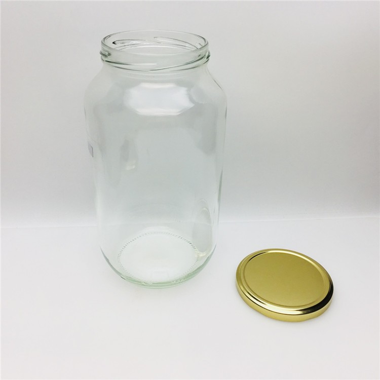 Wholesale glass canisters candy glass jars food Airtight storage glass jars and containers