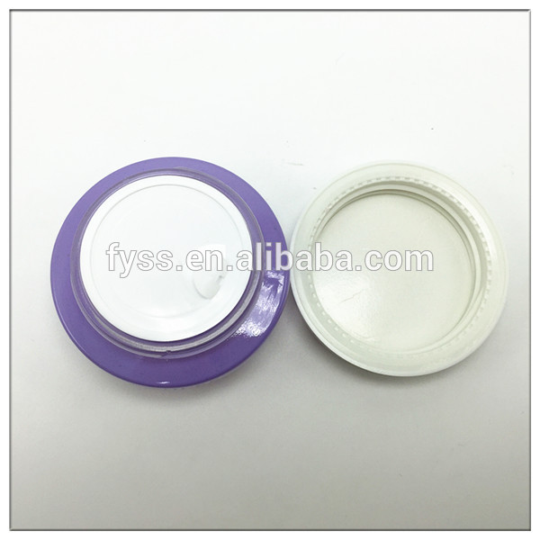 Wholesale glass jar face cream packing cosmetic round jar