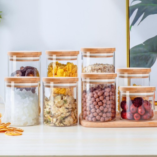 Wholesale glass storage containers WIth Lid