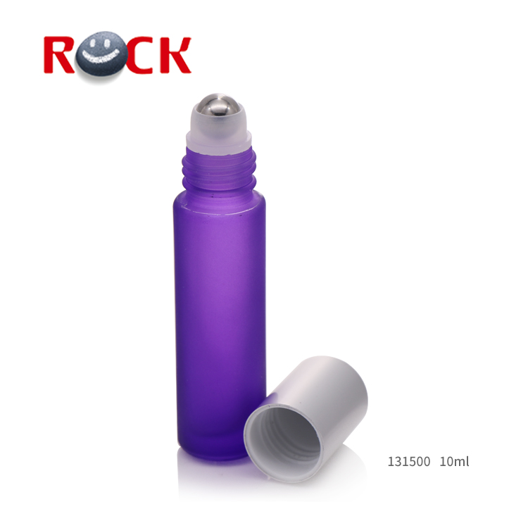 Wholesale green 10ml roll on bottle with metal roller