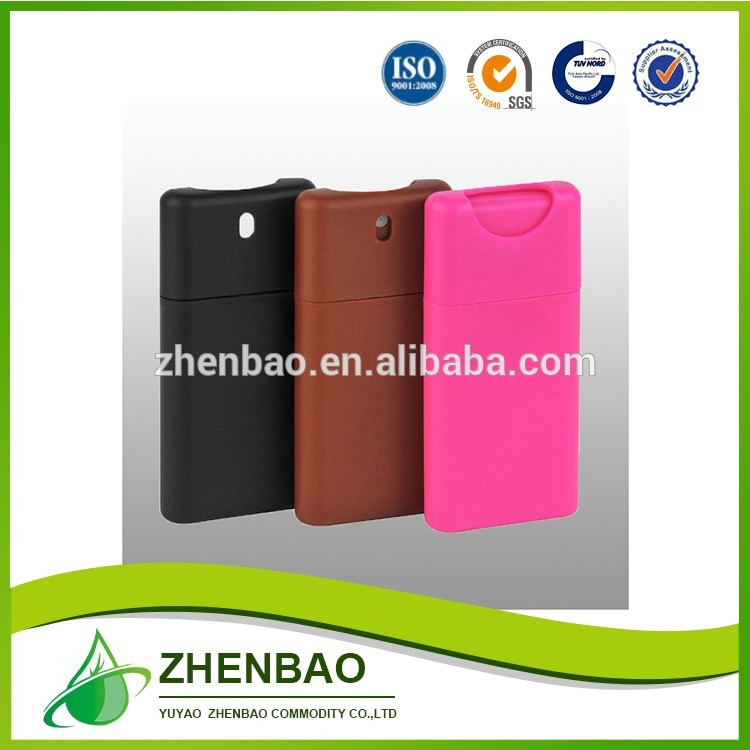 Wholesale hand pump credit card sanitizer mist spray bottles