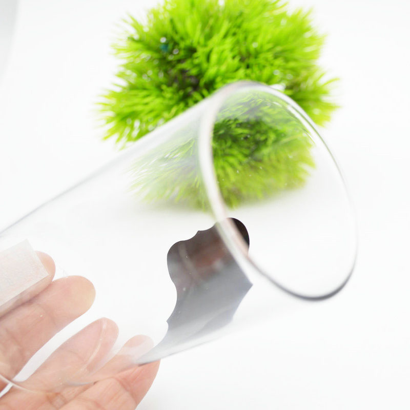 Wholesale high quality borosilicate glass food storage jar round glass jars with bamboo lid