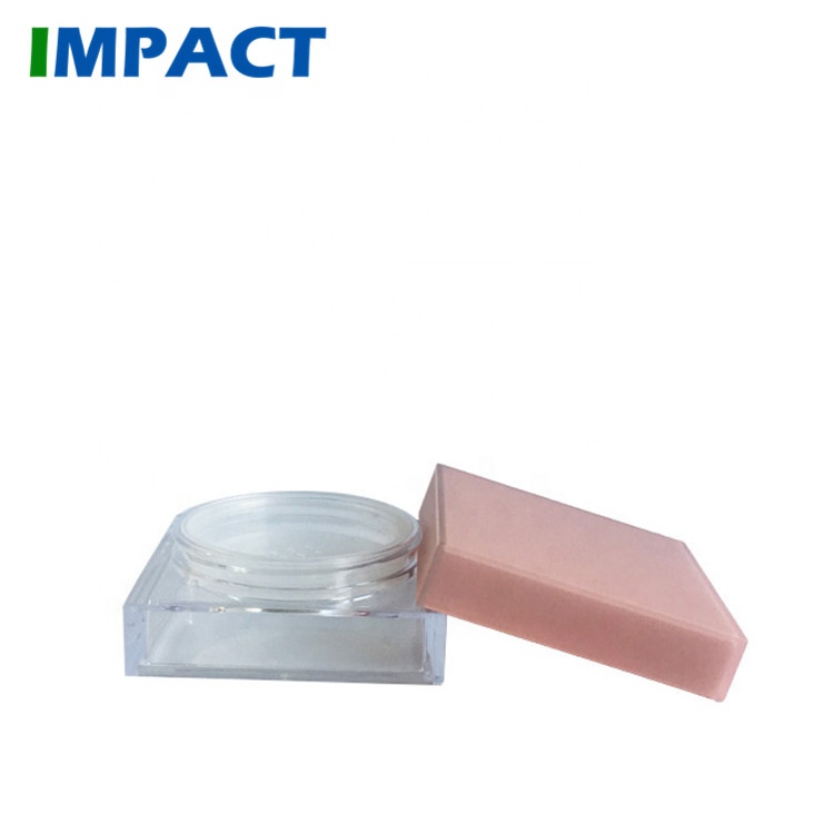 Wholesale high quality cosmetic container loose powder mineral makeup jar in 2019