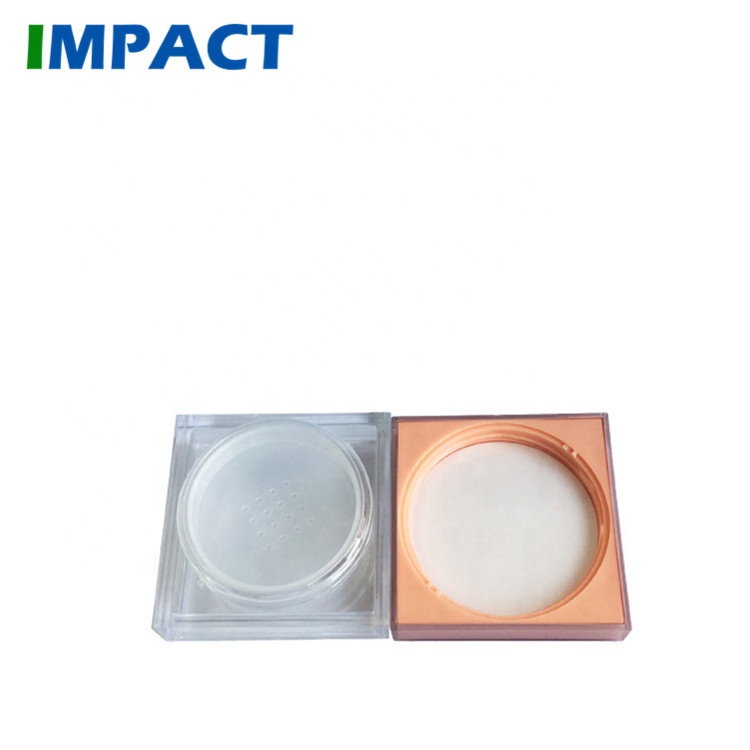 Wholesale high quality cosmetic container loose powder mineral makeup jar in 2019