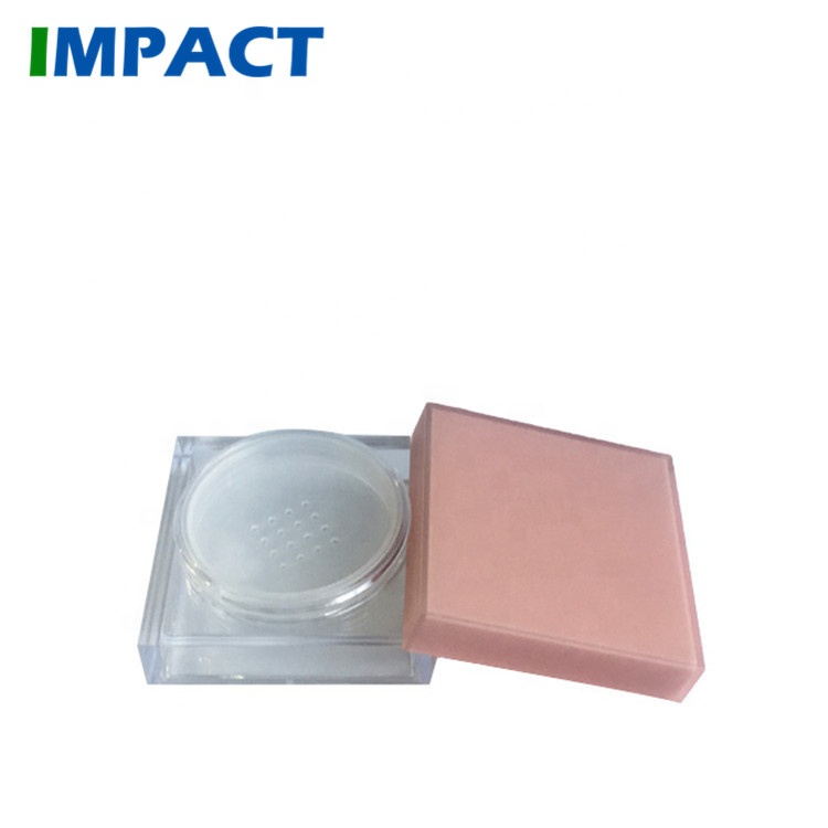 Wholesale high quality cosmetic container loose powder mineral makeup jar in 2019
