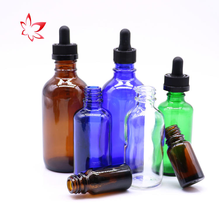 Wholesale high quality cosmetic jars Boston Essential oil and bottles glass