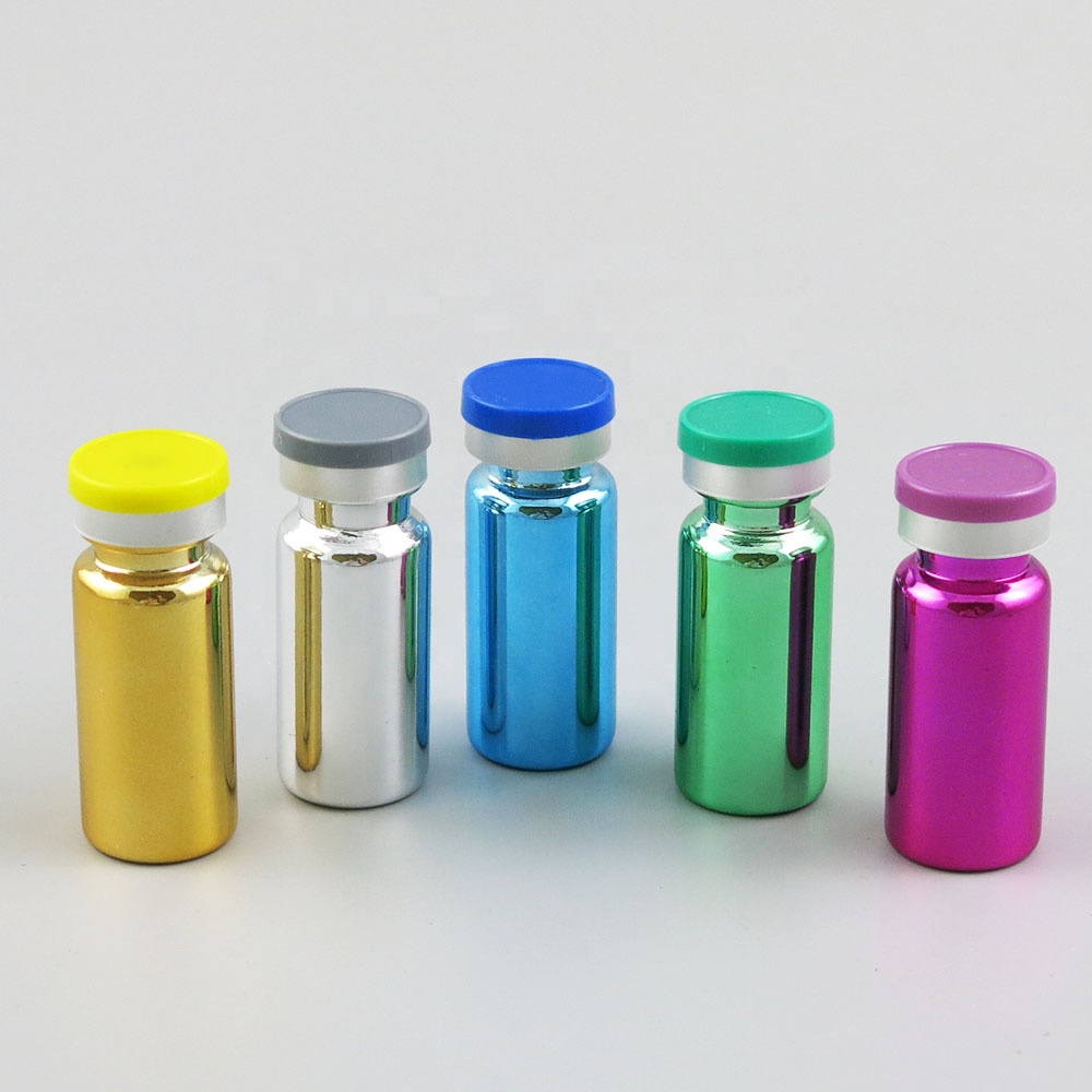 Wholesale high quality glass serum bottle with flip cap liquid medicine contain