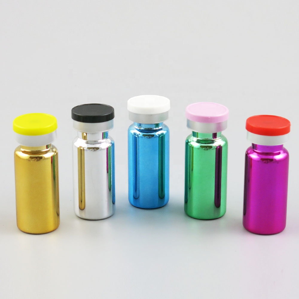 Wholesale high quality glass serum bottle with flip cap liquid medicine contain