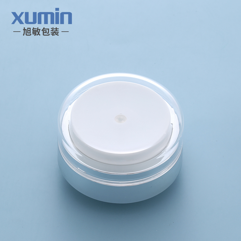 Wholesale jar cosmetic 30g 50g acrylic lotion pump bottle 30ml 100ml for acrylic jars
