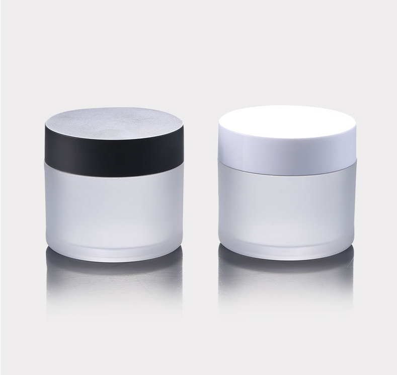 Wholesale jars and bottles for cosmetics olive oil clear cosmetic glass jar 15 30 50 ml cosmetics jar